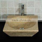 Kitchen Yellow Marble Sink thumbnail-1