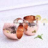 Copper Handcrafted Moscow Hammered Mule Mug Handmade of 100% Pure thumbnail-1