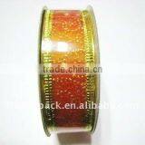 Wired Organza Ribbon for Christmas Decoration thumbnail-2