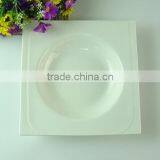Hot Selling Cheap Porcelain Square Soup Plate , Cheap Ceramics Dinner Plate thumbnail-1