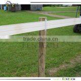 Strong Horse Fencing With Timber Post thumbnail-1