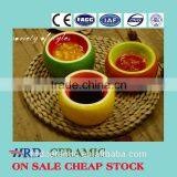 Pastoral Style Ceramic Sauce Saucer , Tableware Flavored Sauce Dish , Jam Dish thumbnail-1