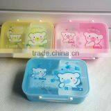 Lovely Plastic Rectangle Lunch Box thumbnail-1