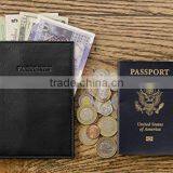 Anti Thief New Arrival Logo Custom Faux Leather Cheap Passport Holder thumbnail-3