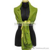 100% Silk Scarf by Digital Print, High-end Printed Personalized Design/ Silk Scarves Manufacturer Vietnam thumbnail-5