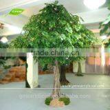 Artificial Green Ficus Tree Natural Look Arificial Plant Banyan Tree 8ft High for Garden Decoration thumbnail-2