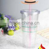 Hot Sale Double Wall Plastic Acrylic Tumbler 24oz thumbnail-4