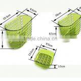 Plastic Shelf Suction Storage Holder Shelf Bracket Wall Bathroom Shelf thumbnail-4