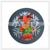 FDA Custom Size Wholesale Christmas Design, Holiday Tableware Unbreakable Melamine Christmas Snowman Bowl thumbnail-4