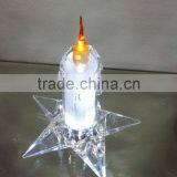 Acrylic Artificial Decoration LED Flameless Party Candle Light thumbnail-3