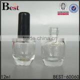 Empty uv Gel Nail Polish Remover Bottle 12ml 10ml 5ml Glass Bottle With Brush Cap thumbnail-1