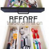 Spring-Loaded Expandable Divider Adjustable Drawer Divider thumbnail-2