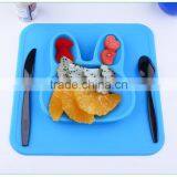 2017 Hot Selling Top Quality 100% Pure Food Grade Silicone Baby Placemat Suction Table For Kids thumbnail-6