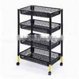 A714Plastic Cart (4 Tiers) thumbnail-1