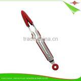 ZY-H2027 High Quality Dishwasher Safe 9-inch Silicone Food Tong With Soft Grip Handle thumbnail-2