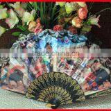 Business Gift New Spanish Plastic Fan thumbnail-1