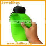 Shenzhen Jewelives 600ML Silicone Water Bottle for Outdoors thumbnail-3