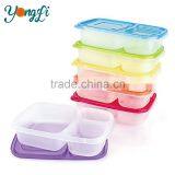 2016 Kitchen Appliances Microwave PP Plastic 3 Compartments Food Container thumbnail-2