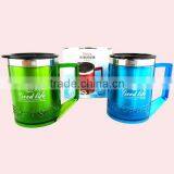 Stainless Steel Double Wall Mug With Handle thumbnail-6