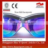 2016 Hot Selling Adult colorful lens Swim Goggles For Water Sports