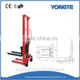 Bottom Price Industrial Good Quality Hydraulic Manual Hand Stacker Forklift thumbnail-5
