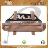 12 oz Dyed Canvas Tote Bag With Eva Padding & Inside Polyester Lining With PU Handle & Bottom With Top Zip Closure thumbnail-4