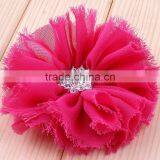 Handmade Shabby Chiffon Flower Clip for Kids Hair Accessories thumbnail-6