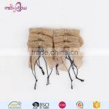 New Design Natural Jute Burlap Ribbon Bows for Christmas Gift thumbnail-1