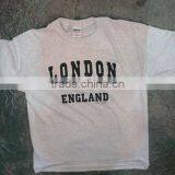 Heather Grey Tshirt With Print for Boy Nanchang thumbnail-1