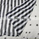 Fashion Summer Chiffon Print Star Flag Designer Scarf thumbnail-2