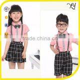 2017 New Trendy Fashion Kids Kindergarten School Uniforms Design thumbnail-1