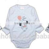 In the spring and autumn winter Cotton baby long sleeve button