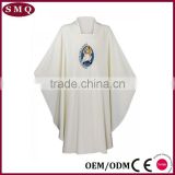 Holy Year of Mercy chasuble with the official logo of the Holy Year embroidered