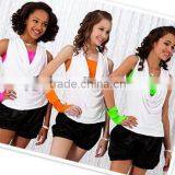Newest Hot Bright Color Team Teen Jazz Latin Dress Wear thumbnail-1