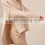 Hot Sale Cotton Wool Sweater Designs For Girl Knitted Pullover thumbnail-3