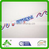 Heat Transfer Print Satin Fold Over Elastic With Custom Logo or Design thumbnail-1