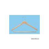 Sell Light Wood Suit Hanger With Pant-Locking Bar thumbnail-1