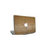Customize Apple Wooden Design Laptop Skin Covers