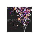 Custom Wall Painting Clock B0816 / MDF Decorative Wall Clock thumbnail-1