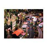 HO Scale Model Car With LED Light for the Model Train Layout