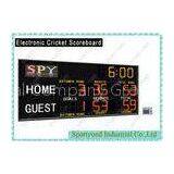 Outdoor Live Electronic Cricket Scoreboards With CE / RoHS / FCC