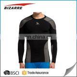 Quick Dry Sports Tights Men Long Sleeve t Shirts Wholesale Gym Wear With High Quality thumbnail-2