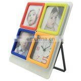2016 Selling Well Plastic Picture Frame Ornaments Digital Garden Table Clock thumbnail-4
