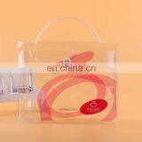 Custom Design Transparent Fashional Waterproof Makeup Bag PVC Cosmetic Bag Packing Plastic Pvc Cosmetic Pouch With Handing thumbnail-2