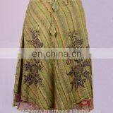 Beautiful Black Flower Print Long Summer Dress HHCS 124