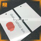 Customiz Garment Printed Paper Hang Tag, Swing Tag With Designs, Brand, Logo for Clothing, Jeans, Jackets, Bags thumbnail-3