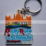 Handmade Custom 2d Embossed Logo Soft Pvc Keyring,rubber Keychains