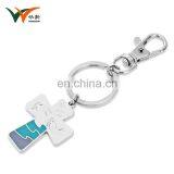 Custom logo design your own turbo promotional key chain