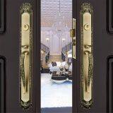 Villa Door Lock Double Pull European-style Lock Anti-theft Lock Office Lock Copper Door Mechanical Lock Wooden Door or m thumbnail-2