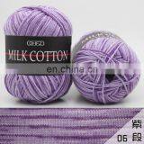 Big Sale High Quality Dyed Milk Cotton Yarn for Knitting Sweater thumbnail-7